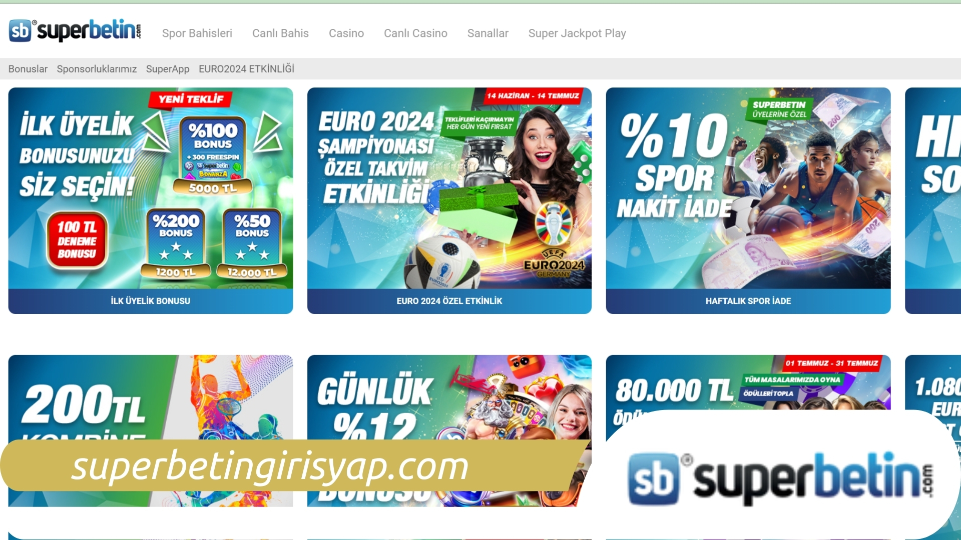 Superbetin Yeni Giriş